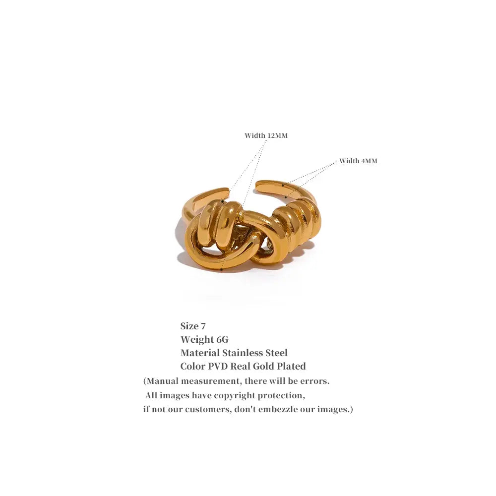 Geometric Knot Ring