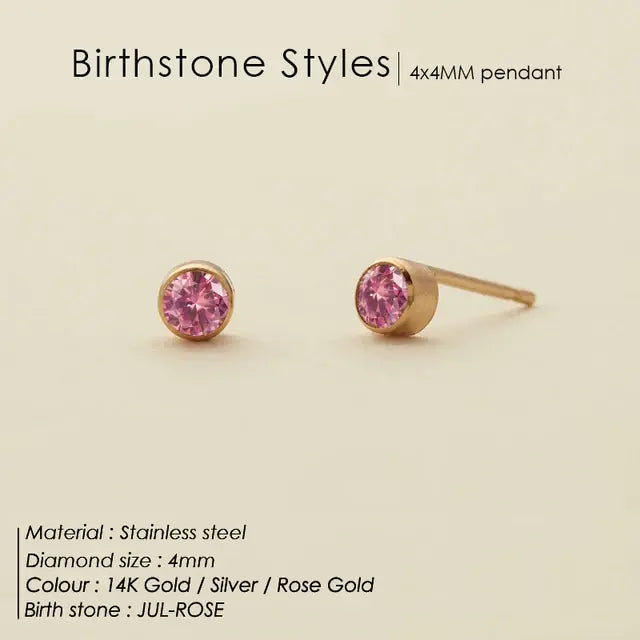 Birthstone Earrings