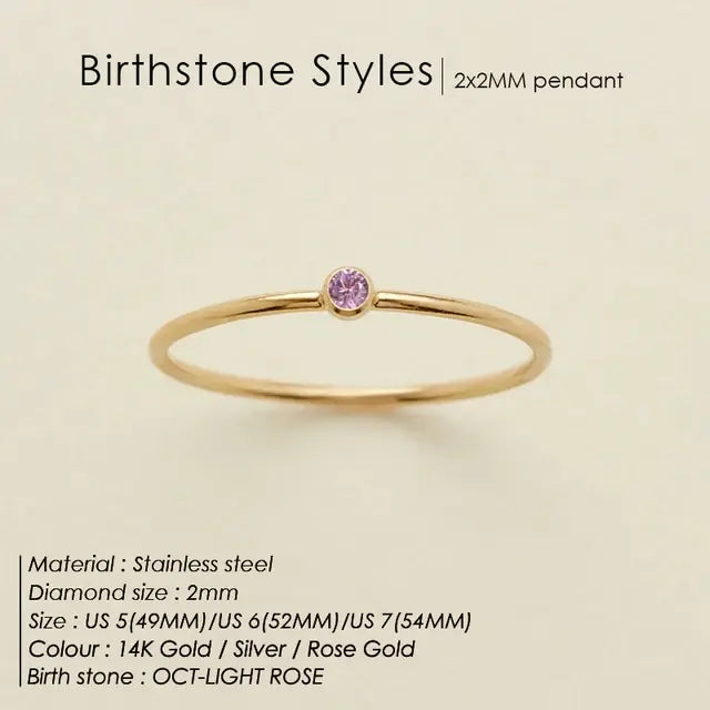  Birthstone Ring