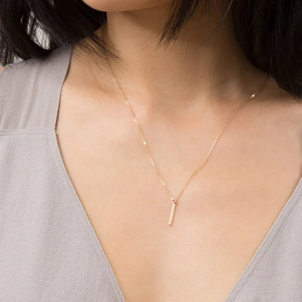 Sleek Sophistication: Thin Link Chain Necklace