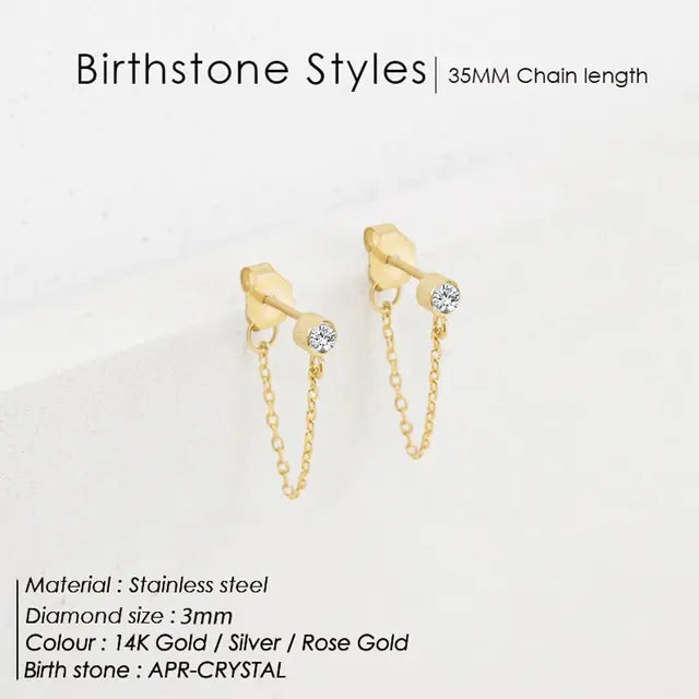 Birthstone Earrings