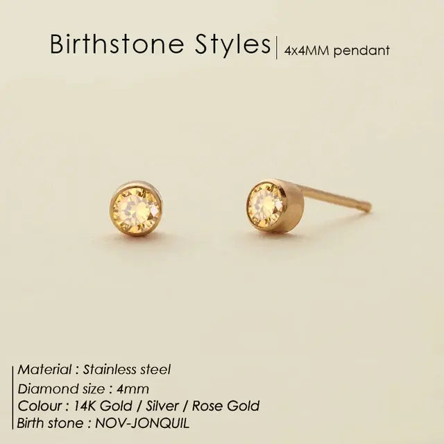 Birthstone Earrings