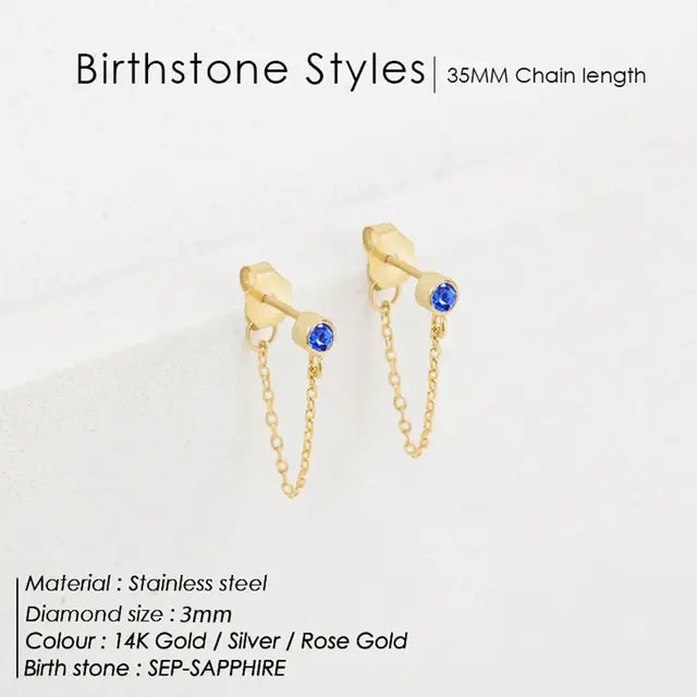 Birthstone Earrings