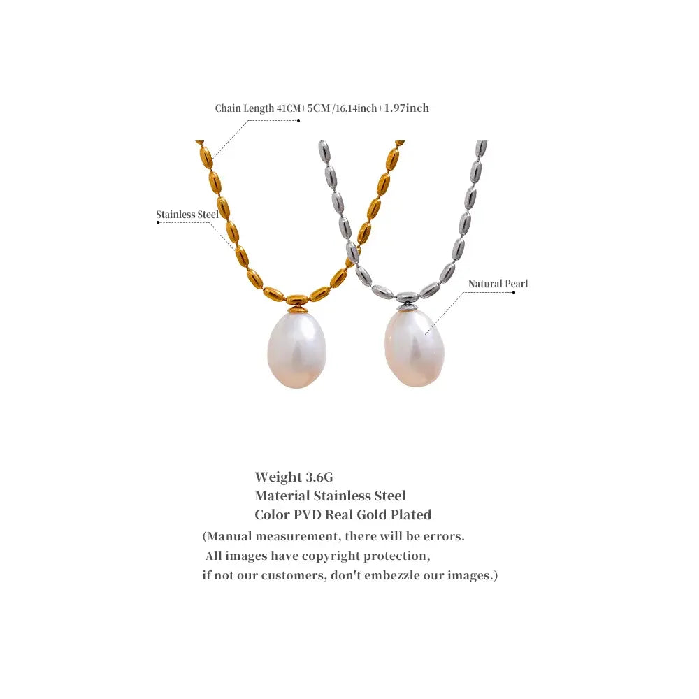 Natural Freshwater Pearl Pendant