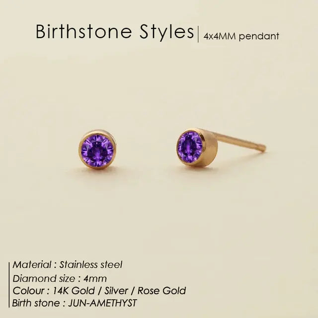 Birthstone Earrings