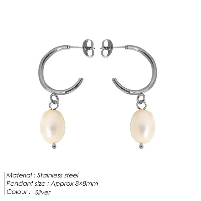 Freshwater Pearl Earrings