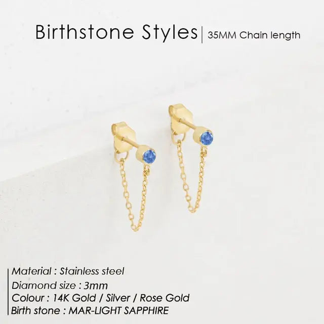 Birthstone Earrings