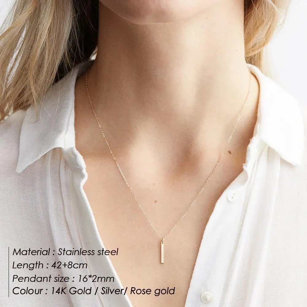 Sleek Sophistication: Thin Link Chain Necklace