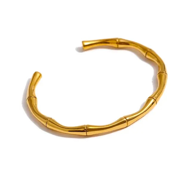 Bamboo Cuff Bangle