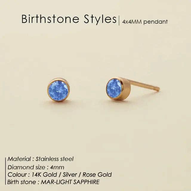 Birthstone Earrings