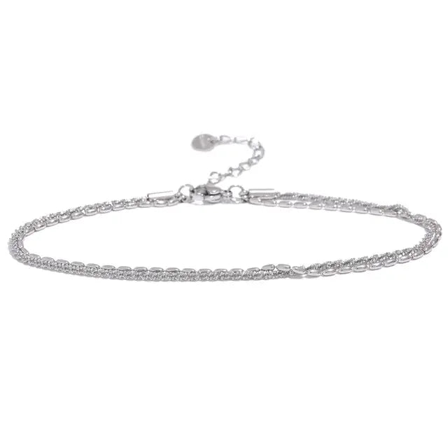 Double Layer Exquisite Chain Anklet