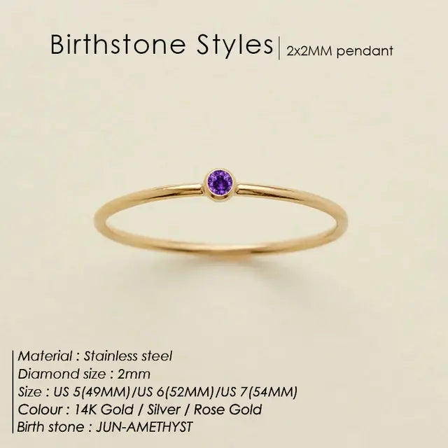  Birthstone Ring