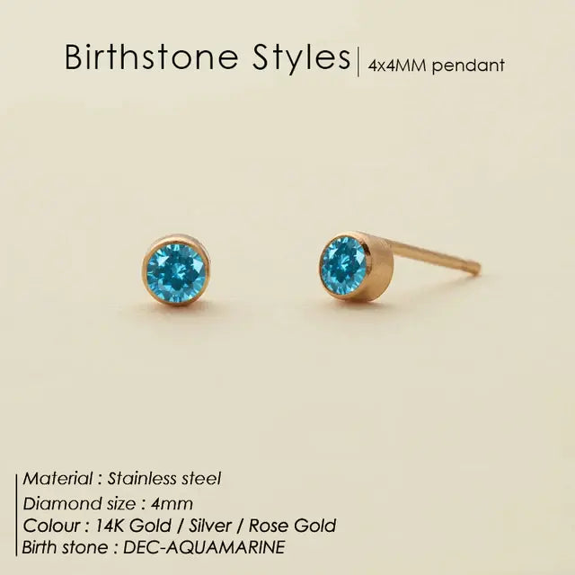 Birthstone Earrings