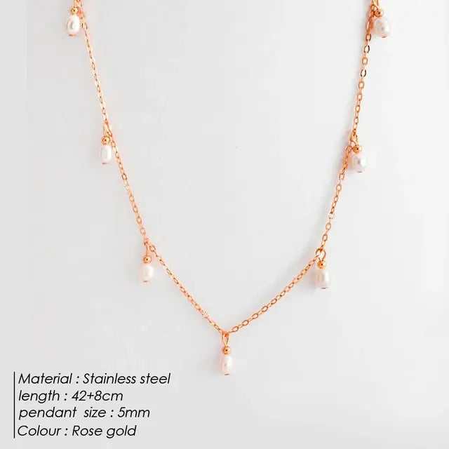 Pearl Pendant Necklace