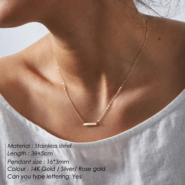 Minimalist Chokers Necklace