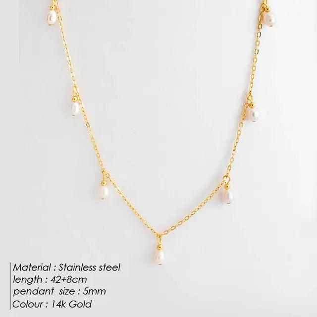 Pearl Pendant Necklace