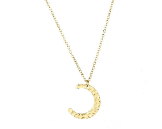 Moon Pendant Necklace