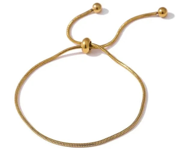 Retractable Snake Chain Bracelet