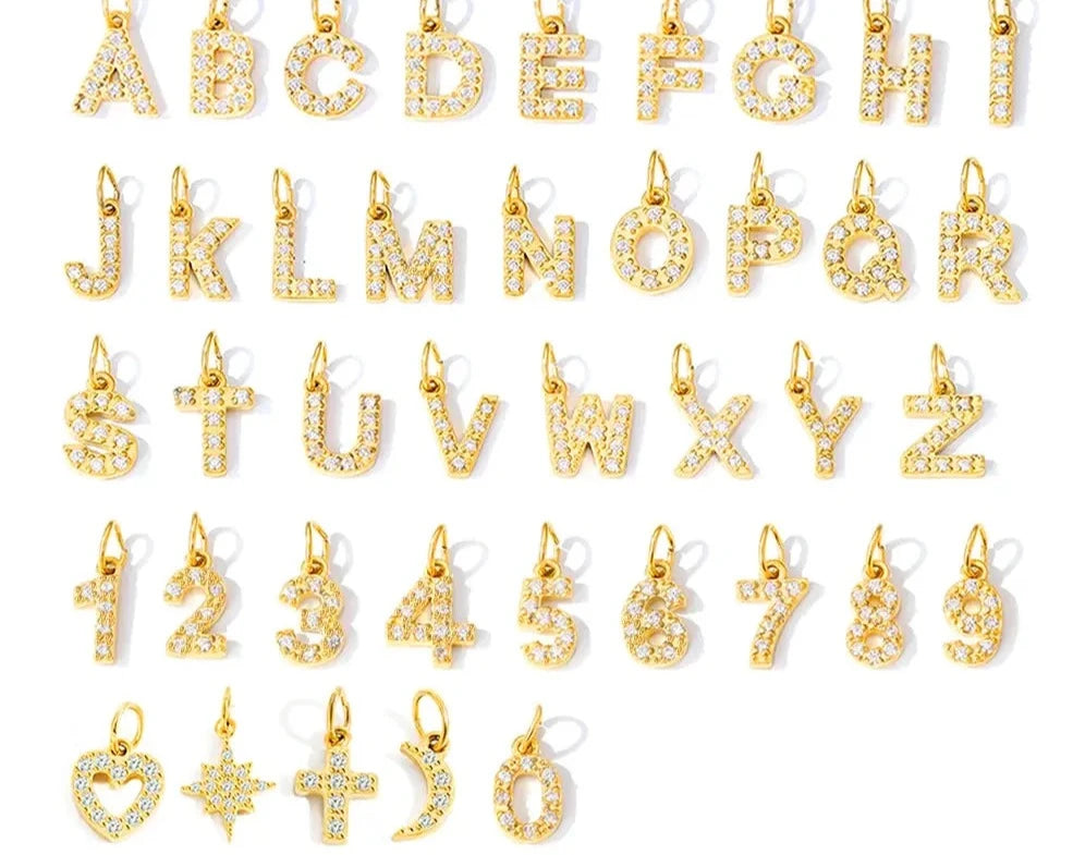 Sparkling Diamond Alphabet 