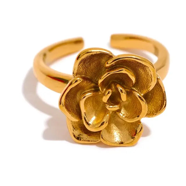 Flower Cast Ring 