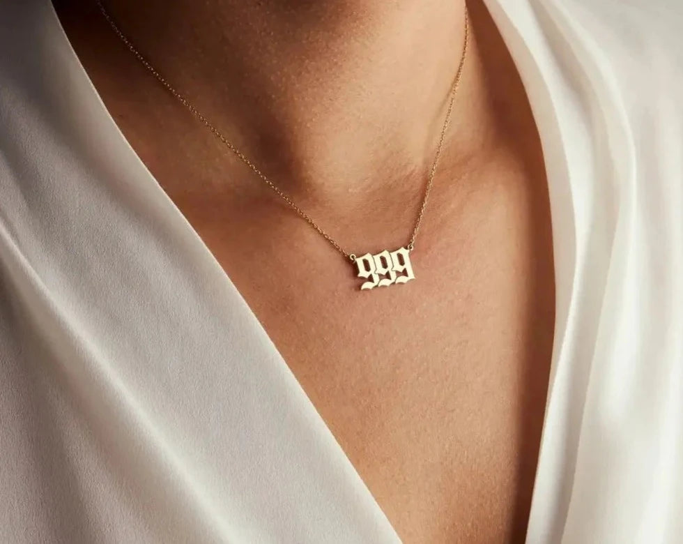 Lucky Number Necklace